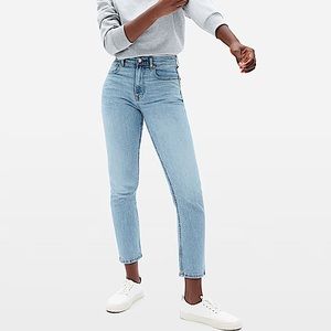 Everlane Japanese Denim The Cheeky Jean in Sky Blue wash | Size 26 Regular ankle
